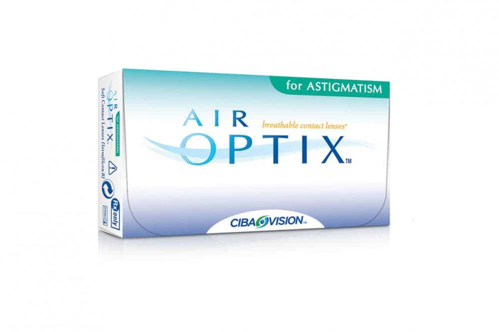 Lentille de contact Air Optix Aqua Toric à partir de 35€70
